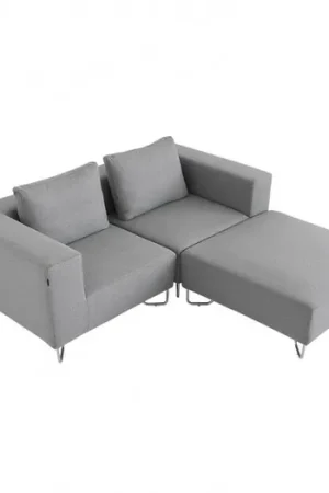 Lotus 2-zits sofa met ottomane Exclusieve Aanbieding