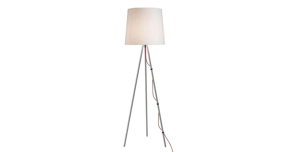 Beperkt Aanbod Eva vloerlamp aluminium onderstel