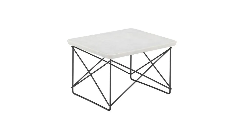 Occasional Table LTR marmer onderstel zwart Veilige Betaling