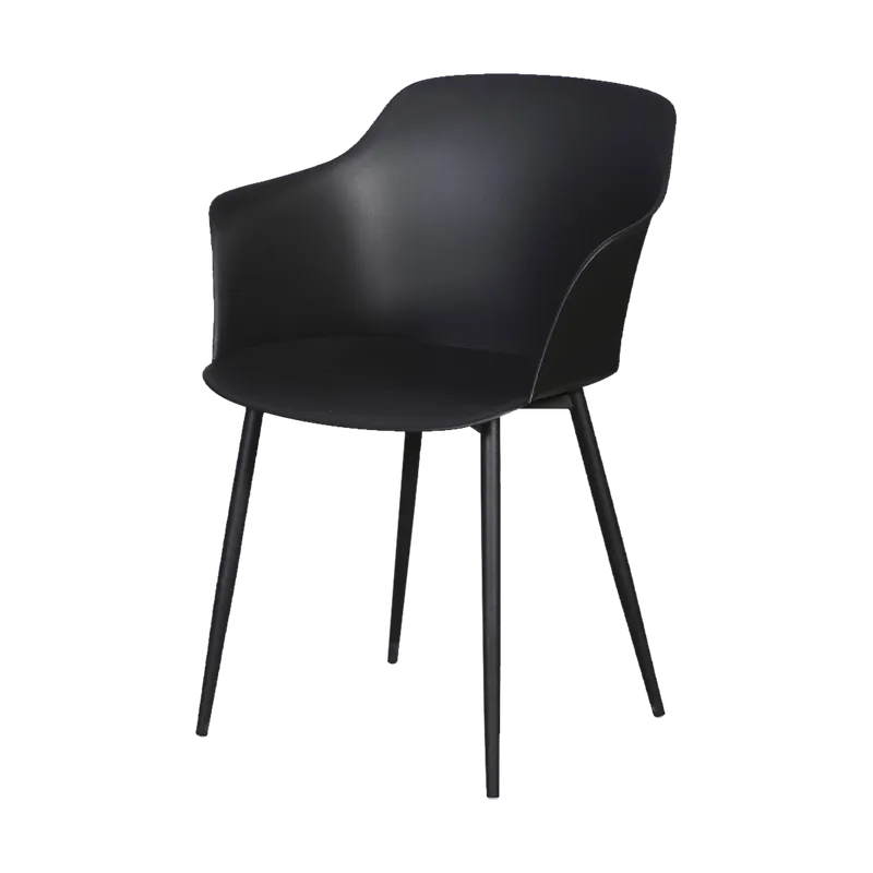 Speciale Aanbieding Dian kunststof tuinstoel zwart
