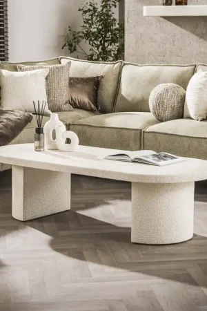 Weekendaanbieding Salontafel Stone Arch 150Cm Marmer Composiet