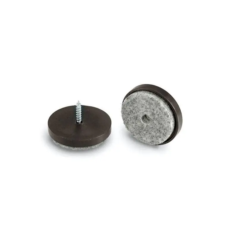 Uitverkoop Normann Copenhagen Form Felt Gliders voor houten poten - Set van 4