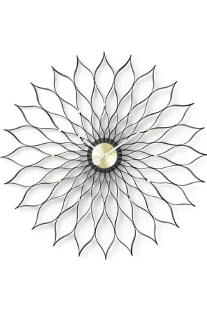 Aanbieding Vitra Sunflower wandklok Zwart