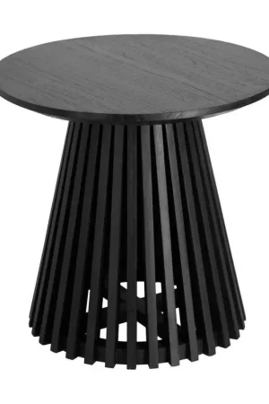 Veilige Betaling Kave Home Jeanette bijzettafel Ø50 cm Black