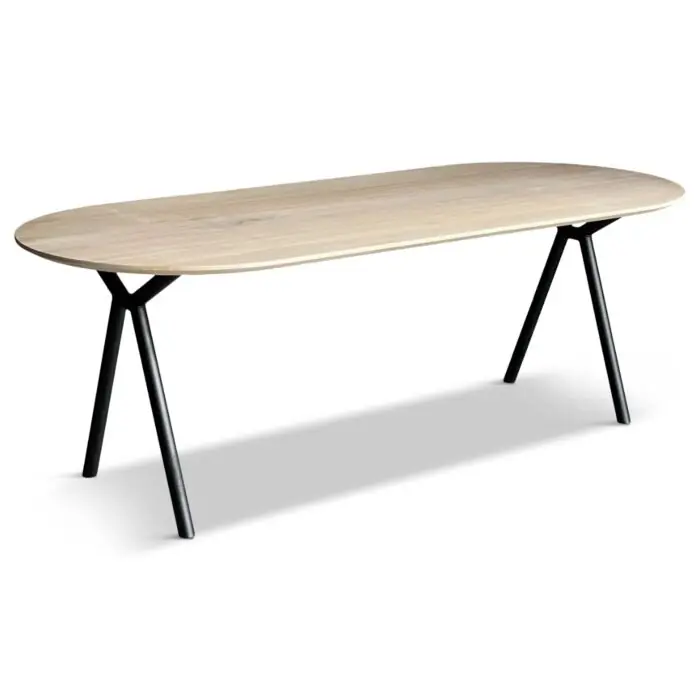 Korting Ovale Eetkamertafel Spooon Eikenhout