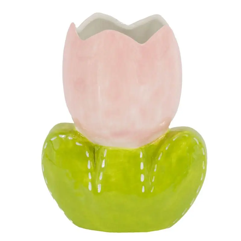 Op = Op Vaas keramiek tulp