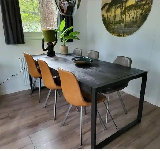 Benoa Eettafel Zwart Mango - verkrijgbaar in 5 afmetingen Hete Deal