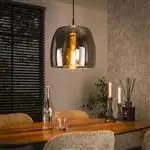 WoonStijl Hanglamp 1L drift glass Smoke grey Alleen Vandaag