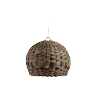 Koopje WOOOD Exclusive Mooze Hanglamp Rotan Naturel Ø80cm