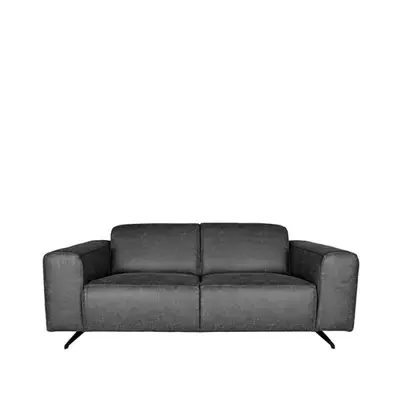 Beste Prijs LABEL51 Bank Modena - Antraciet - Microfiber - 2-Zits