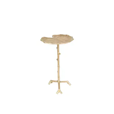 Finale Uitverkoop ANLI STYLE Side Table Lily Single Gold