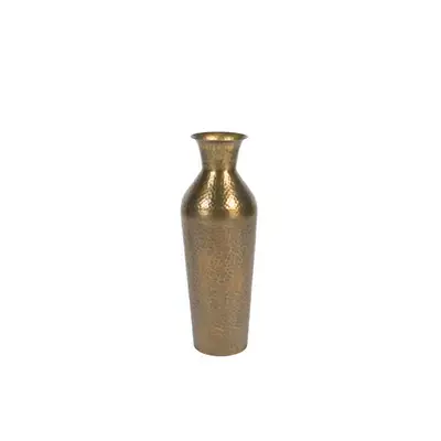 ANLI STYLE Vase Dunja Antique Brass L Hoge Kwaliteit
