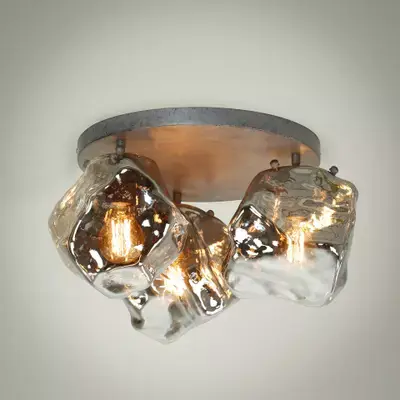 AnLi Style Plafondlamp 3L rock Express Levering