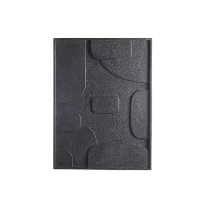 Must-Have Light&living Wandornament 80x8x60 cm COLINA hout mat zwart