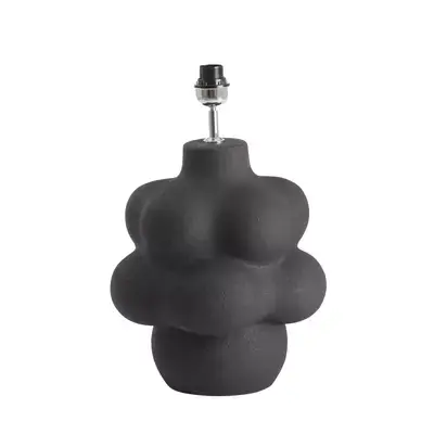 Light&living Lampvoet Ø33x50 cm CARILO keramiek mat zwart Flitsaanbieding