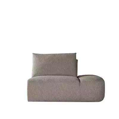 LABEL51 Bank onderdeel Rocca - Taupe - Canyon - Ottomane Rechts Voorstaand Beste Prijs
