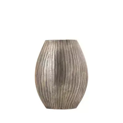 PTMD Jowad Antique Gold Alu Sheet Pot Rib High Oval S Express Levering