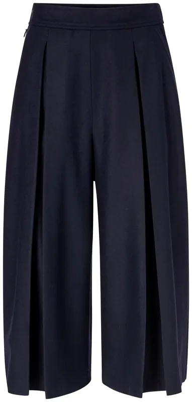 Wollen rok voor dames, Donkerblauw Meest Verkocht