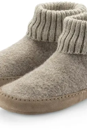 Unisex slipper, Beige gemêleerd Flitsaanbieding