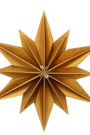 Goedkoop Kerstster hout, Bruin, 36 cm