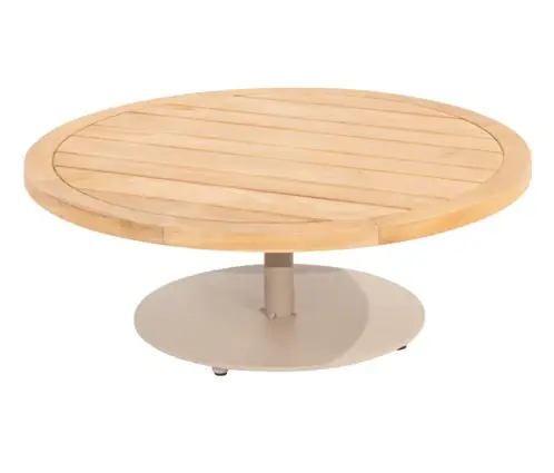 Aanbieding Volta salontafel rond 80 cm latte - 4 Seasons Outdoor