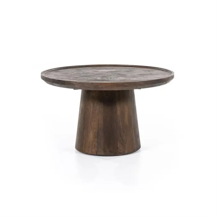 Superprijs Salontafel Ron 66x39 - bruin